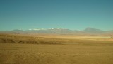 A desertic and volcanic landscape in our way to San Pedro